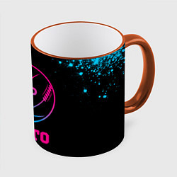 Кружка 3D Porto - neon gradient, цвет: 3D-оранжевый кант