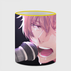 Кружка 3D Поющий Мафую, цвет: 3D-желтый кант — фото 2