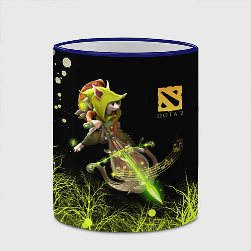 Кружка цветная Худвинк в лесу / 3D-Синий кант – фото 2