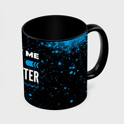 Кружка 3D Trust me Im marketer dark, цвет: 3D-белый + черный