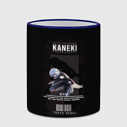 Кружка 3D Tokyo Ghoul: Kaneki Ken, цвет: 3D-синий кант — фото 2