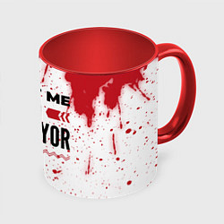 Кружка 3D Trust me Im surveyor white, цвет: 3D-белый + красный
