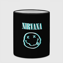 Кружка 3D Nirvana неон, цвет: 3D-черный кант — фото 2
