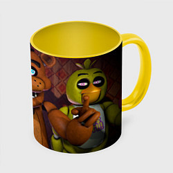 Кружка цветная Five Nights аt Frеddys