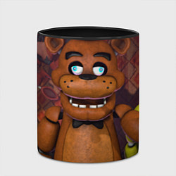 Кружка 3D Five Nights аt Frеddys, цвет: 3D-белый + черный — фото 2