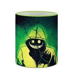 Кружка 3D Halloween - призрак в плаще, цвет: 3D-светло-зеленый кант — фото 2