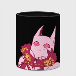 Кружка 3D Милый стенд Killer Queen - Jojo, цвет: 3D-белый + черный — фото 2