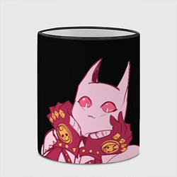 Кружка 3D Милый стенд Killer Queen - Jojo, цвет: 3D-черный кант — фото 2
