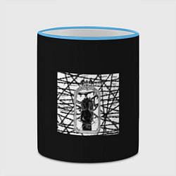 Кружка 3D Pyrokinesis - терновый венец эволюции, цвет: 3D-небесно-голубой кант — фото 2