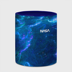 Кружка 3D Бескрайний космос - Nasa, цвет: 3D-белый + синий — фото 2