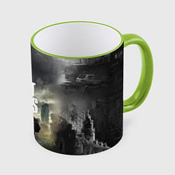 Кружка 3D TV series The last of us, цвет: 3D-светло-зеленый кант