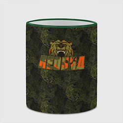 Кружка 3D Леонид камуфляж, цвет: 3D-зеленый кант — фото 2