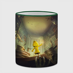 Кружка 3D Little Nightmares игра, цвет: 3D-зеленый кант — фото 2