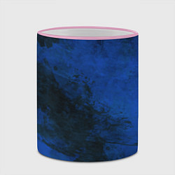 Кружка 3D Синий дым, цвет: 3D-розовый кант — фото 2