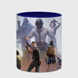 Кружка 3D PUBG банда, цвет: 3D-белый + синий — фото 2