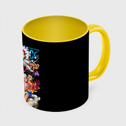 Кружка 3D One Piece all, цвет: 3D-белый + желтый