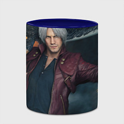 Кружка 3D DmC 6 - Dante, цвет: 3D-белый + синий — фото 2