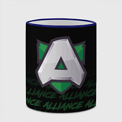 Кружка 3D Alliance art, цвет: 3D-синий кант — фото 2