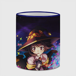 Кружка 3D Мегумин Алый маг, цвет: 3D-синий кант — фото 2