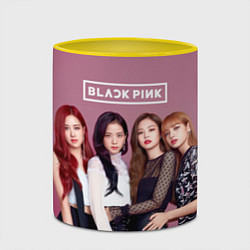 Кружка 3D Blackpink girls, цвет: 3D-белый + желтый — фото 2