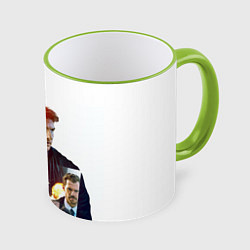 Кружка 3D Миссия невыполнима Последствия, цвет: 3D-светло-зеленый кант