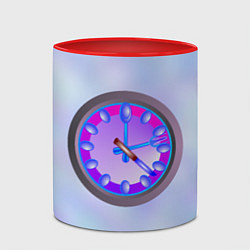 Кружка 3D Время подкрепиться, цвет: 3D-белый + красный — фото 2