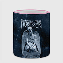 Кружка 3D Bring Me The Horizon Angel, цвет: 3D-розовый кант — фото 2