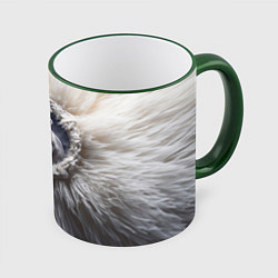 Кружка цветная Брутальный бегемот