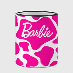 Кружка 3D Животный паттерн - Барби, цвет: 3D-черный кант — фото 2