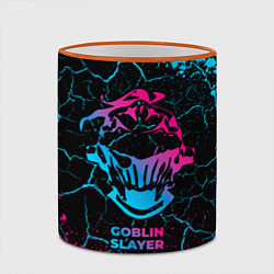 Кружка 3D Goblin Slayer - neon gradient, цвет: 3D-оранжевый кант — фото 2