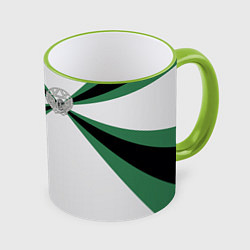 Кружка цветная Железнодорожные войска