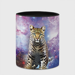 Кружка 3D Space leopard, цвет: 3D-белый + черный — фото 2