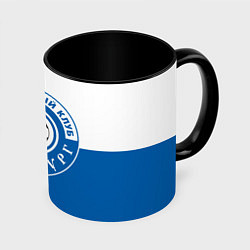 Кружка 3D ФК Оренбург, цвет: 3D-белый + черный