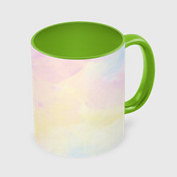 Кружка 3D Tie dye из сериала убийства в одном здании, цвет: 3D-белый + светло-зеленый