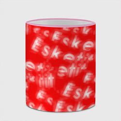 Кружка 3D Esskeetit Lil Pump, цвет: 3D-розовый кант — фото 2