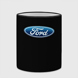 Кружка 3D Ford sport auto, цвет: 3D-черный кант — фото 2