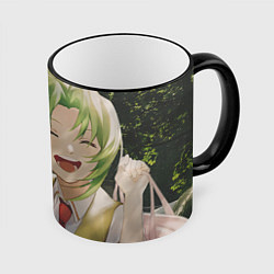 Кружка цветная Когда плачут цикады Мион Сонодзаки