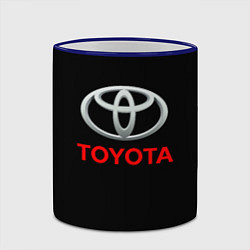 Кружка 3D Toyota sport car, цвет: 3D-синий кант — фото 2