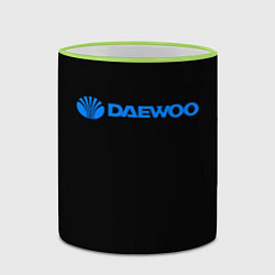 Кружка 3D Daewoo sport korea, цвет: 3D-светло-зеленый кант — фото 2