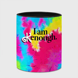 Кружка 3D I am kenough - meme, цвет: 3D-белый + черный — фото 2