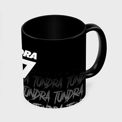Кружка 3D Tundra style, цвет: 3D-белый + черный