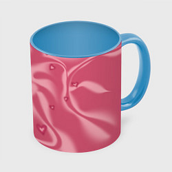 Кружка 3D Гармоничное чувство, цвет: 3D-белый + небесно-голубой