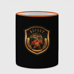 Кружка 3D Подразделение Беркут, цвет: 3D-оранжевый кант — фото 2