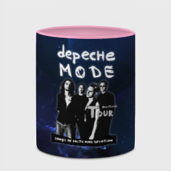 Кружка 3D Depeche Mode - Devotional тур, цвет: 3D-белый + розовый — фото 2