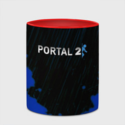 Кружка 3D Portal games, цвет: 3D-белый + красный — фото 2