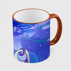 Кружка цветная The Amazing Digital Circus night