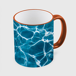 Кружка цветная Кристально чистая вода