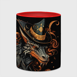 Кружка 3D Властелин холода, цвет: 3D-белый + красный — фото 2