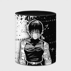 Кружка 3D Маки Зенин из Jujutsu kaisen, цвет: 3D-белый + черный — фото 2