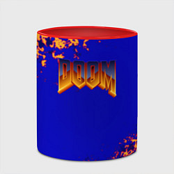 Кружка 3D Doom x marshmallow, цвет: 3D-белый + красный — фото 2